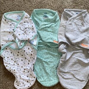 Set of 3 Swaddle Me Easy Change Swaddles
